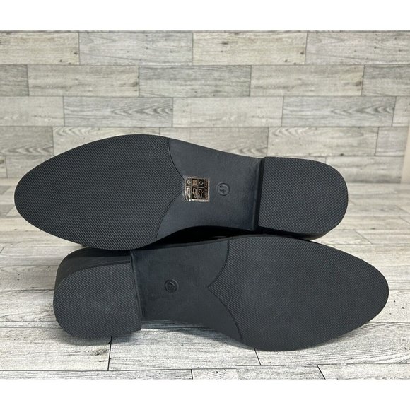 Women's Pointed Toe Embroidered Sleeve Boots Thick‎ Heels Mid-Calf New Sz 10US - Picture 8 of 9